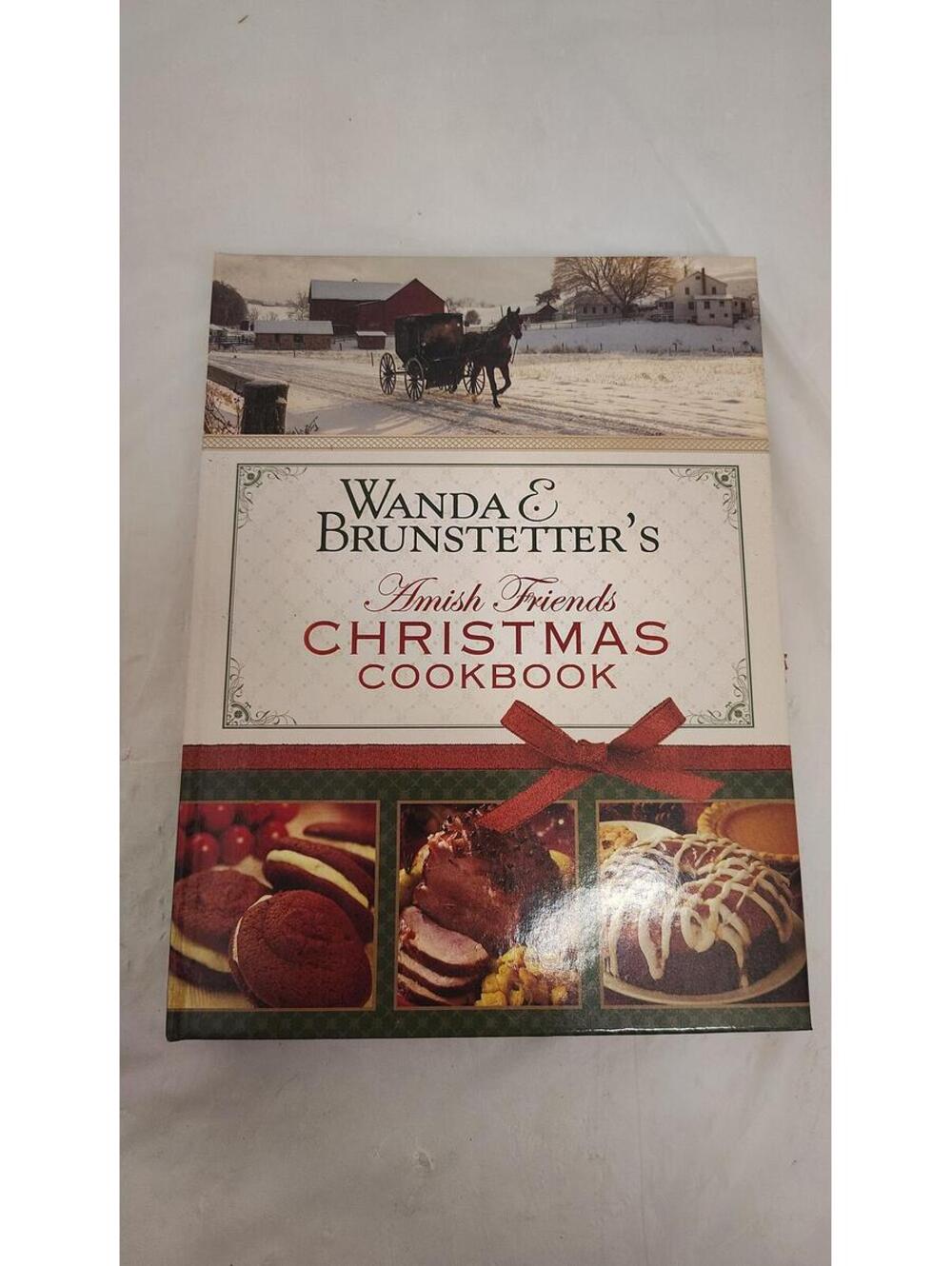 Wanda E. Brunstetter's Amish Friends Christmas Cookbook Spiral Bound Cookbook